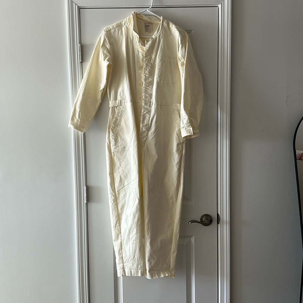 Canvas coveralls